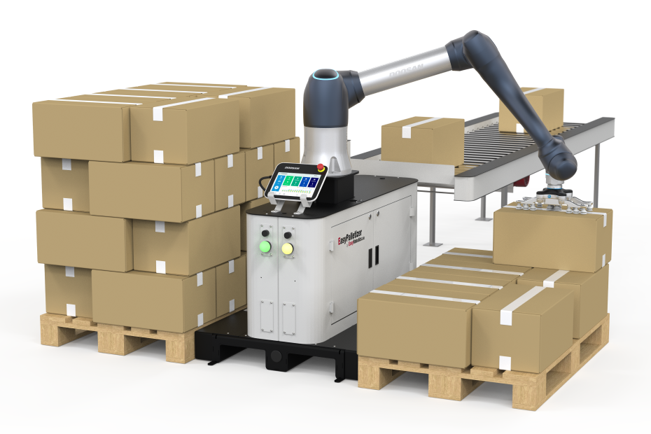 robot palettiseur tecadis doosan