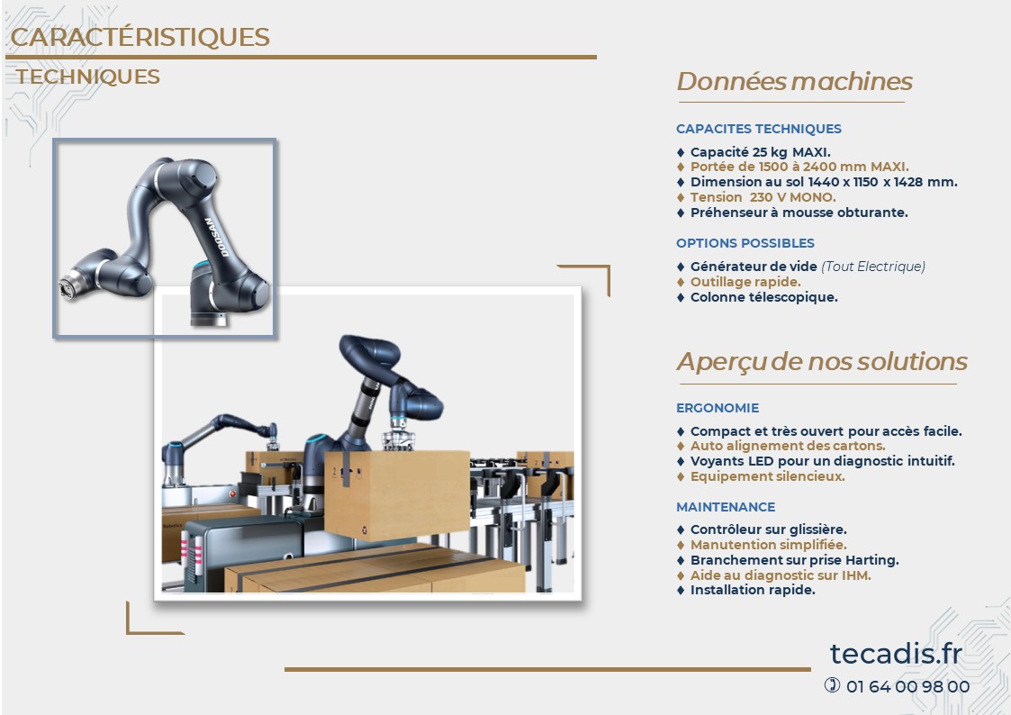 TECADIS palettisation collaborative