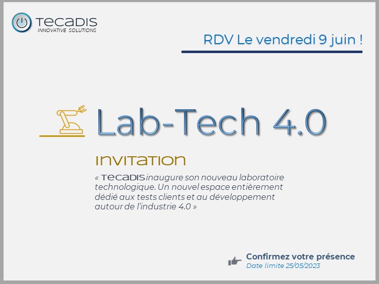 Tecadis inauguration labtech 4.0